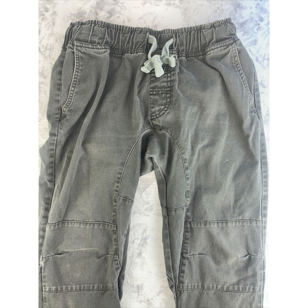 Phat Farm Moto Style Jogger Khaki Elastic Waist Pockets Pants Size Small